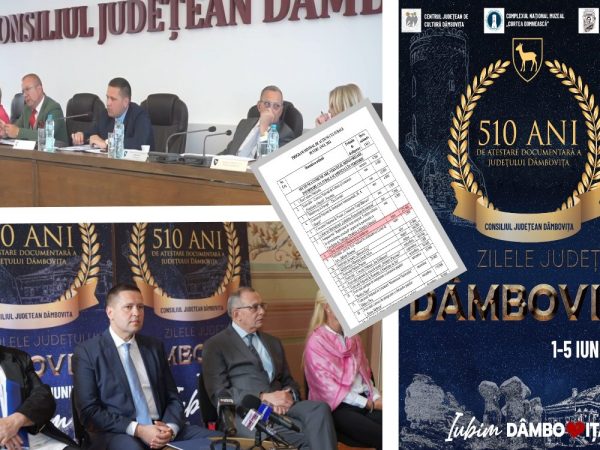 “Zilele județului Dâmbovița”: De la “Niciun leu în plus” la o suplimentare de 30.000 de euro