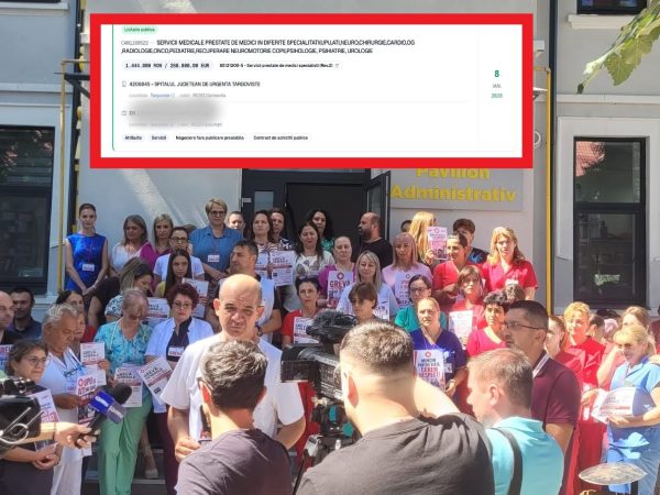 Greva din sănătate continuă la SJUT! Vor mai multe fonduri. Spitalul are buget uriaș, de peste 700 de milioane de lei! Medici plătiți cu sute de mii de euro anual!!!