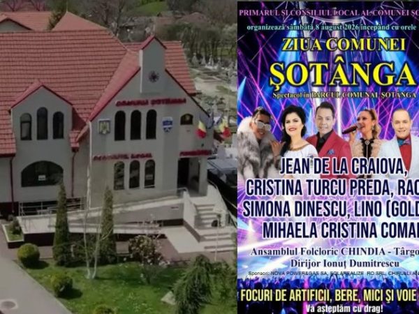 Șotânga: Primăria transmite că nu mai dă niciun ban, din bugetul propriu, la Ziua Comunei! Câte zeci de mii de euro, au plecat, totuși, din buget, cu această ocazie!