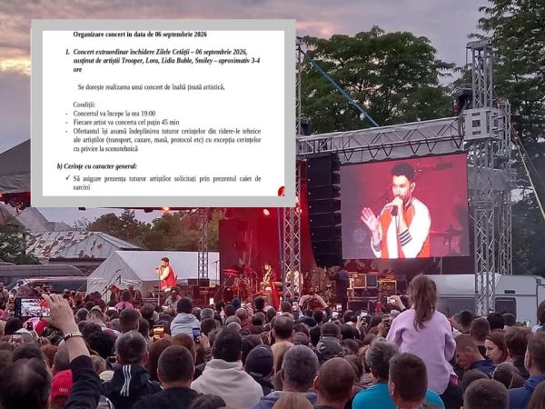 Târgoviște: 120.000 de euro plătește Primăria, pentru doar două zile de concerte, la Zilele Cetății 2026! Cine beneficiază de generozitatea administrativă?