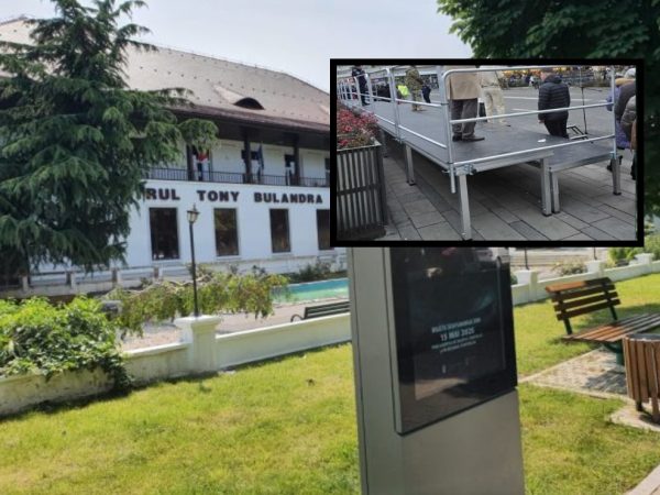 Are balta pește!  20.000 de euro pentru o scenă modulară, a dat Primăria Târgoviște! Zicea cineva că sunt probleme cu banii?