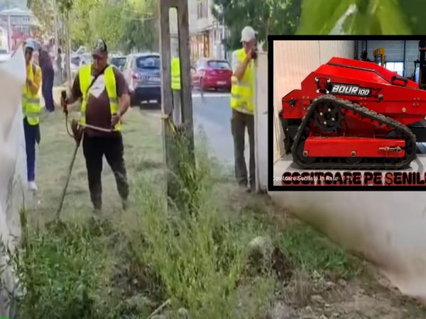 Moreni: “Brigada sifiliticilor”, o nouă firmă de succes, partener cu administrația locală. Cositoare șenilate, vândute de urgență primăriei!